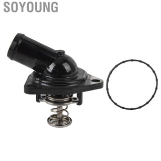 Soyoung Thermostat Housing Assembly High Sensitivity Engine Coolant 19301 PNA 003 with Gasket for Civic Si Hatchback