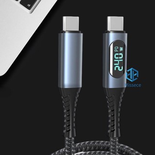 สายชาร์จ USB 4.0 Type C เป็น Type C 40Gbps 240W PD3.1 สําหรับคอมพิวเตอร์ มอนิเตอร์ พลังงาน