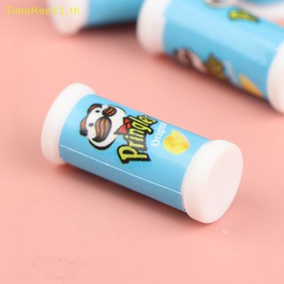 Timehee ขวดมันฝรั่งทอดจําลอง ขนาดเล็ก สําหรับตกแต่งบ้านตุ๊กตา 10 ชิ้น