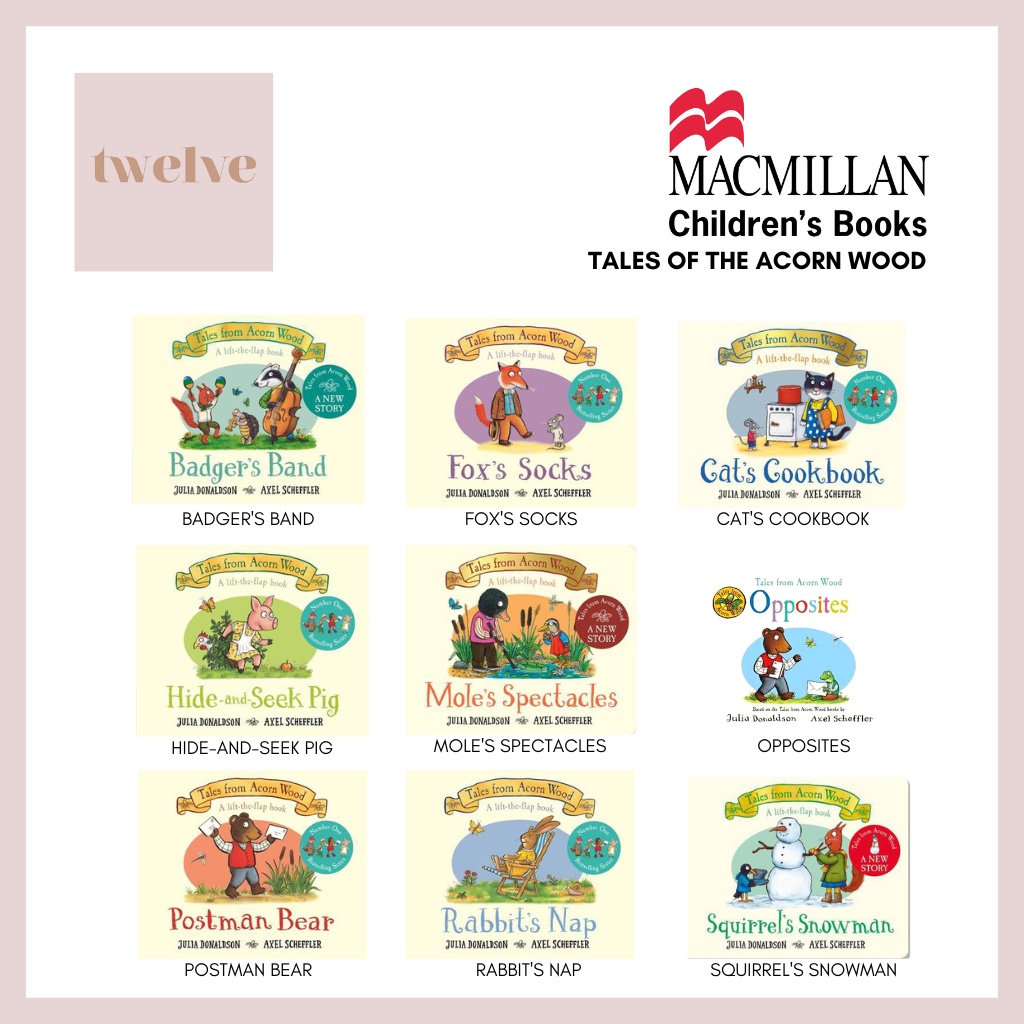 Tales from Acorn Wood l A Lift-the-flap Book Board book โดย Julia Donaldson