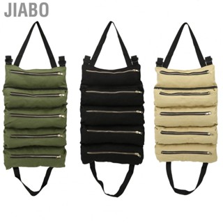 Jiabo Tools Storage Bags  Lightweight and Foldable Design 5 Zipper Tool Bag with Five Strong Metal Zippers Two Durable Handles for Travel Home