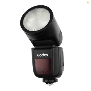 Tosw)godox V1C แฟลชกล้อง Speedlite หัวกลม ไร้สาย 2.4G เข้าได้กับ EOS Series 1500D 3000D 5D Mark lll 5D Mark ll สําหรับงานแต่งงาน สตูดิโอ ภาพบุคคล