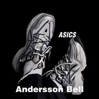 Assic GEL-1090 ANDERSSON Joint Retro Laced-Up Stable Support Mesh Breathable Sports Running Shoes