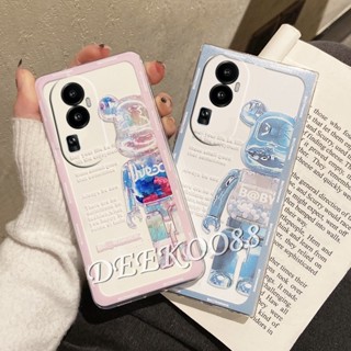 เคสโทรศัพท์มือถือแบบนิ่ม ใส ลายการ์ตูนหมีน่ารัก สําหรับ OPPO Reno10 Pro+ Pro Plus 5G Reno 10 Reno10Pro+