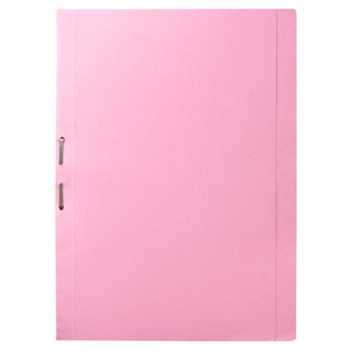 Baipo แฟ้มเจาะสันพับ F/C สีชมพู รุ่น 403