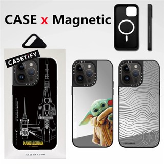 CASETIFY เคสโทรศัพท์มือถือแบบแม่เหล็ก กันกระแทก ลาย Star Wars คุณภาพสูง พร้อมกล่อง สําหรับ iPhone 14 Pro Max 12 13 Pro Max