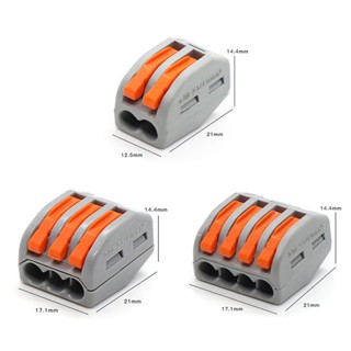 Player kingdom 20 ชิ้น Quick Connect Terminal Connector การนำไฟฟ้าที่ดีเยี่ยมขั้วต่อ Hard Split Wire