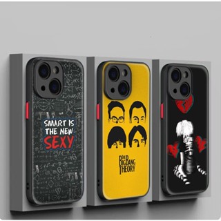 เคสโทรศัพท์มือถือแบบนิ่ม กันรอยเลนส์ ลายทฤษฎี Big Bang C233 แฟชั่น สําหรับ iPhone SE SE2 SE3 7 8 Plus XR XS Max 11 Pro Max