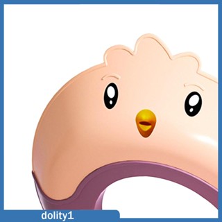 [Dolity1] หมวกอาบน้ําเด็ก หมวกสระผม ป้องกันหู ปรับได้ สําหรับเด็ก