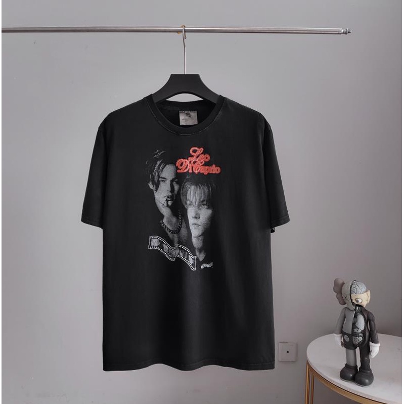 แฟชั่นฤดูร้อน เสื้อยืดแขนสั้น พิมพ์ลาย Oscar Little Leonardo Leonardo Decaprio Leonardo DiCaprio สํา