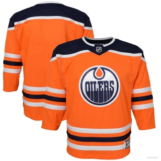 เสื้อกีฬาแขนยาว HQ1 NHL Edmonton Oilers พลัสไซซ์ รุ่นพิเศษ QH1