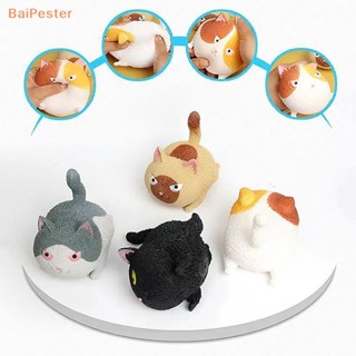 [BaiPester] ของเล่นบีบสกุชชี่ รูปการ์ตูนแมวน่ารัก คลายเครียด สําหรับเด็ก และผู้ใหญ่ เหมาะกับงานปาร์ตี้คริสต์มาส