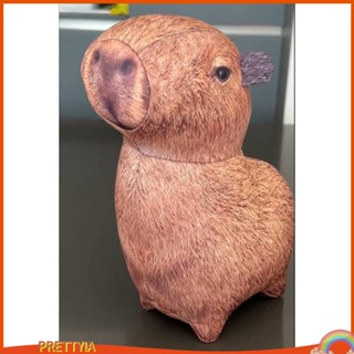 [PrettyiaTH] ตุ๊กตานุ่ม รูปการ์ตูน Capybara น่ารัก ขนาด 20 ซม. ของเล่นสําหรับเด็ก ตกแต่งบ้าน เก็บสะสม วันเกิด