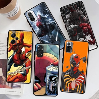 เคสโทรศัพท์ซิลิโคน TPU กันกระแทก ลาย Marvel Spider Man สําหรับ Xiaomi Redmi NOTE 10 10T 10S PRO 10 PRO MAX 11T 11S 11 4G 5G