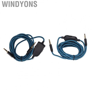 Windyons Headphone Cable Cord Replacement With Volume Control Mute NEW