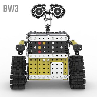 BW3 SW(RC)009 DIY Assembly Alloy Remote Control Robot ของเล่นสำหรับเด็ก Kids