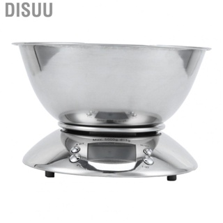 Disuu Stainless Steel Measuring Scale 1g-5kg Accuracy Removable Large Bowl US