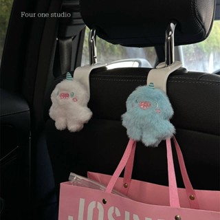 Little Monster Rear Row Car Seat Hook Cute Car Storage Girls Car Rear Seat Storage Rack Multifunctional Car Interior Supplies wriV