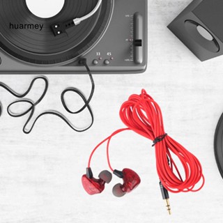Huarmey หูฟังอินเอียร์ สเตอริโอ HiFi แบบมีสาย ปลั๊ก 35 มม. สําหรับไลฟ์สด