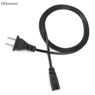 [DEhonest] EU Power Cable 2pin IEC320 C7 US Power Extension Cord For Dell Laptop Charger Canon Epson Printer Radio Speaker PS4 XBOX LG Sony Boutique