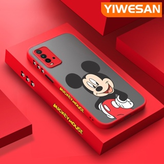 สําหรับ Xiaomi Redmi 9T Redmi 9 Power Case การ์ตูนมิกกี้เมาส์ ดีไซน์ใหม่ ซิลิโคน กันกระแทก เคสโทรศัพท์ แบบแข็ง ฝ้า บาง