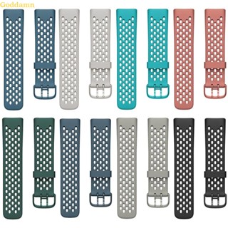 Godd สายนาฬิกาข้อมือซิลิโคน กันเหงื่อ สําหรับ Fitbit-Charge 5 Smartwatch Bracelet