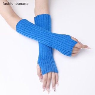 [fashionbanana] ใหม่ ถุงมือถัก สวมนิ้วมือ ลายการ์ตูนอนิเมะ Goth สไตล์ฮาราจูกุ ให้ความอบอุ่น สําหรับผู้หญิง พร้อมส่ง