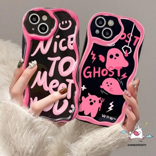 เคสโทรศัพท์มือถือแฟชั่น แบบนิ่ม ขอบโค้ง ลายการ์ตูนผีตลก 3D สําหรับ Infinix Hot 10 12 9 11 30 8 20 Play Smart 6 5 7 6Plus Hot 30i 9 8 10Lite Note 12 G96 12 4G