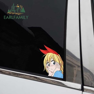 Earlfamily สติกเกอร์ ลายกราฟฟิตี้ Kirisaki Chitoge กันน้ํา ขนาด 13 ซม. x 10 ซม. สําหรับตกแต่งรถยนต์ รถจักรยานยนต์