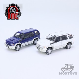 โมเดลรถยนต์ BMC 1:64 Isuzu 1998-2002 Trooper Big Horn Diecast ของเล่นสําหรับเด็ก