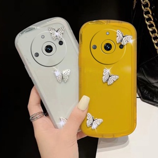 ใหม่ เคสป้องกันโทรศัพท์มือถือ แบบนิ่ม ลายผีเสื้อ กันกระแทก สําหรับ Realme 11Pro+ 11 Pro Plus Pro+ C53 NFC 4G 5G 11 11Pro+ 2023