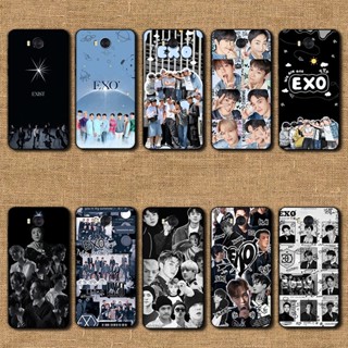 เคสโทรศัพท์ซิลิโคน แบบนิ่ม ลาย EXO สําหรับ Huawei Y5 Y6 2017