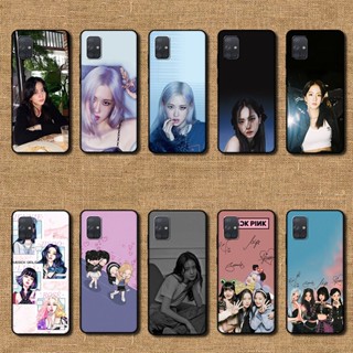 เคสโทรศัพท์มือถือ ซิลิโคนนุ่ม ลายบูช สําหรับ Samsung galaxy A71 Jisoo blackpink