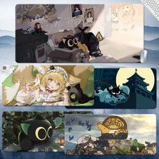 The Legend of LUOXIAOHEI mouse pad wuxian desk mat anime game keyboard pad animation Luo Xiaohei ACGN Fengxi Hong student rubber cushion