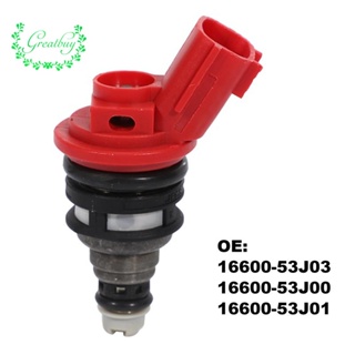 หัวฉีดน้ํามันเชื้อเพลิงเครื่องยนต์ สําหรับ Nissan SR20DET 200SX 300ZX Sentra 16600-53J03 16600-53J00 16600-53J01