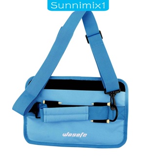 [Sunnimix1] กระเป๋ากอล์ฟ แบบพกพา พร้อมสายคล้องไหล่ สําหรับฝึกตีกอล์ฟ