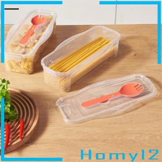 [HOMYL2] กล่องนึ่งอาหาร พาสต้า เส้นก๋วยเตี๋ยว แบบใส อเนกประสงค์ สําหรับไมโครเวฟ