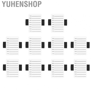 Yuhenshop Eyelash Extension Hand  Tray 8 Rows White Time Saving for Salon