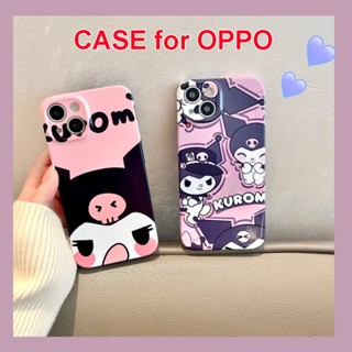 เคสโทรศัพท์มือถือแบบแข็ง ลายผู้หญิงน่ารัก Kuromi สําหรับ OPPO Reno8T 5G Reno8 Pro Reno8 Reno7 Z Reno7 Pro Reno6 Pro Reno5 Reno4 Z Reno3