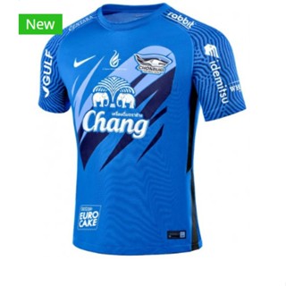 เสื้อกีฬาแขนสั้น ลายทีมชาติฟุตบอล Chonburi Bluewave Futsal Club FC ชุดเหย้า และทีมเยือน เวอร์ชั่น 89