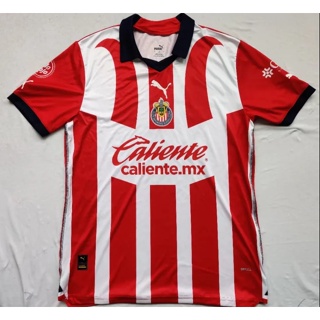 เสื้อกีฬาแขนสั้น ลายทีมชาติฟุตบอล Chivas 2324 ชุดเหย้า