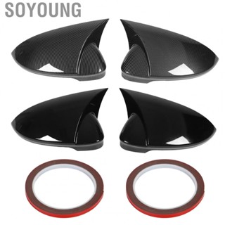 Soyoung Door Mirror Covers  Cool Look  Aging Wearproof Wing Caps for MK8 VIII R GTD 2020 Up