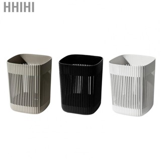 Hhihi Plastic Wastebasket  Waste Bin Large  Open Top for Bedroom