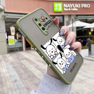 เคสซิลิโคนใส ขอบสี่เหลี่ยม กันกระแทก ลายการ์ตูน Pochacco สําหรับ Oneplus 8 Pro 8T 9 Pro