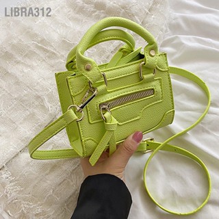 Libra312 กระเป๋าถือเด็กขนาดเล็กหนัง PU แบบพกพาอเนกประสงค์กระเป๋าถือขนาดเล็กสำหรับลิปสติก