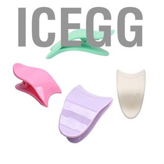 Icegg False Eyelash Applicator Helper Tool  Non Slip Easily Install Easy To Clean Lightweight for Beauty Beginners