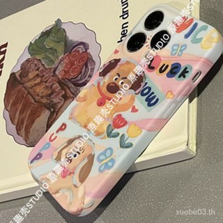 เคสป้องกันโทรศัพท์มือถือ แบบนิ่ม ลายการ์ตูนกราฟฟิตี้ กันกระแทก สําหรับ iPhone 13 14Pro 12promax 11