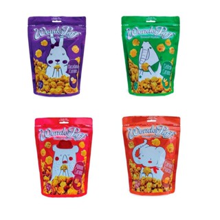 Wonder Puff Gourmet Crispy Caramel Coated Corn Collection - ขนมกรุบกรอบหวานเกินห้ามใจ 198g