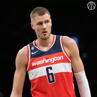 พร้อมส่ง หมายเลข เสื้อกีฬาบาสเก็ตบอล แขนกุด ลายทีม 6 Kristaps Porzingis 22-23 Season Washington Wizards Jersey สําหรับผู้ชาย