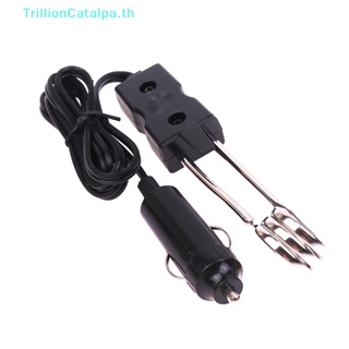 Trillioncatalpa เครื่องทําน้ําอุ่นไฟฟ้า 12 24V ปลั๊ก EU UK ขนาดเล็ก แบบพกพา สําหรับเดินทาง TH